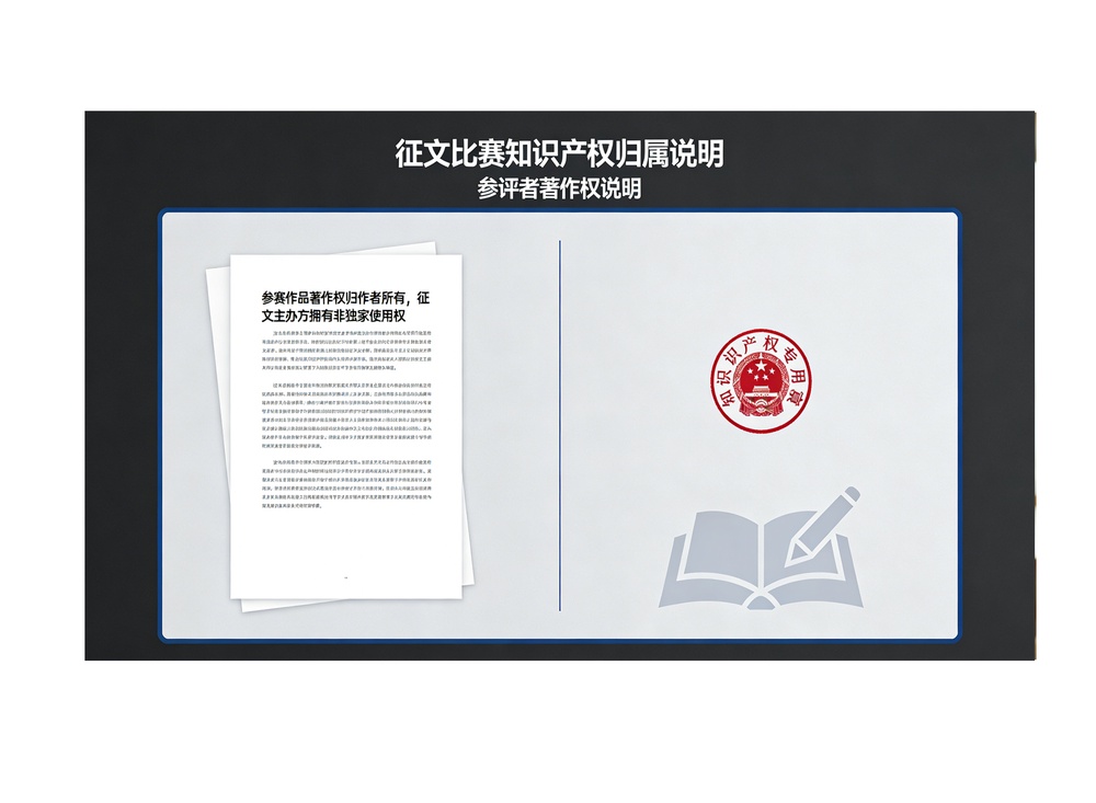 IV: Intellectual Property Ownership Statement for Submissions to the Essay Competition
